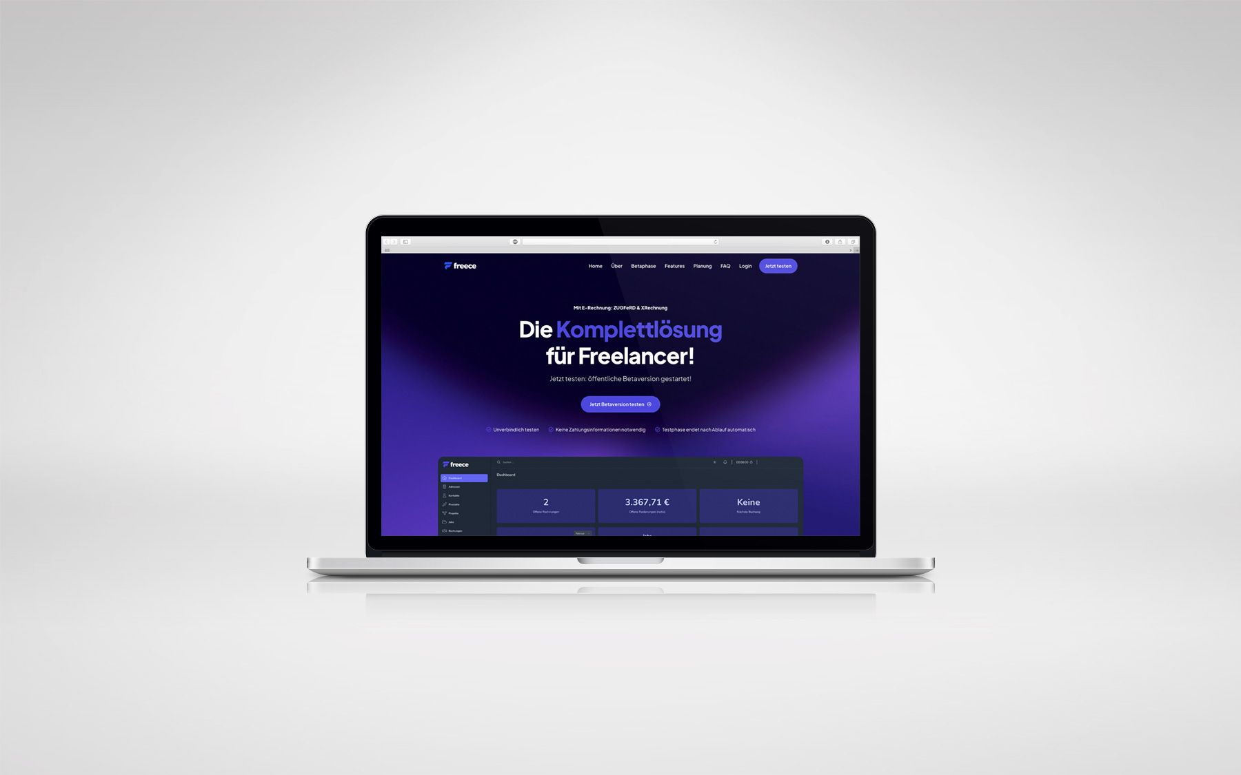 freece.de - Die Freelancer Software